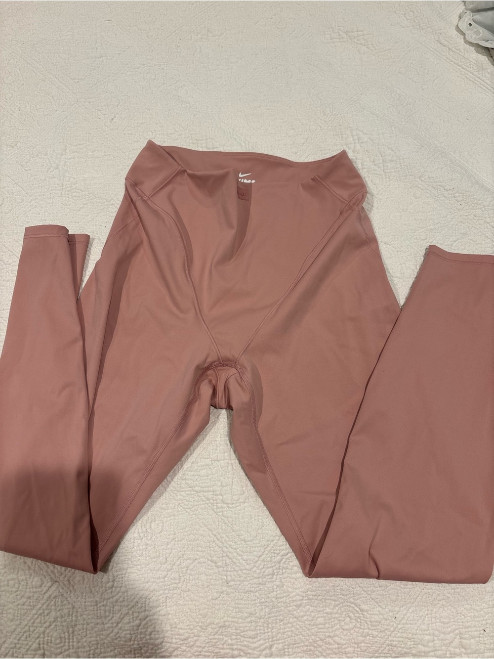 SKIMS Girls' Mauve V-Line 26” High-Rise Leggings